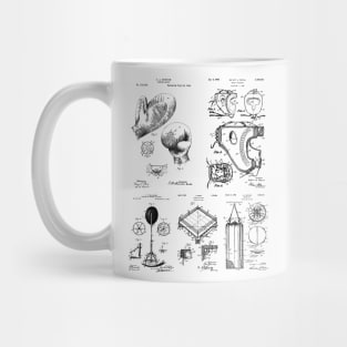 Boxing Gym Patent Prints Mug